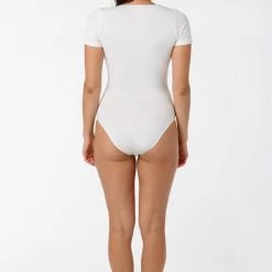 Los Angeles Apparel B115CFS - Short Sleeve Bodysuit Women's
