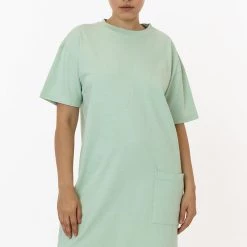 Los Angeles Apparel 1431GD - Garment Dye Oversized T-shirt Dress