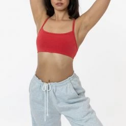 Los Angeles Apparel 83016GD - Garment Dye Basic Bralette Women's