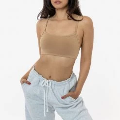 Los Angeles Apparel 83016GD - Garment Dye Basic Bralette Women's