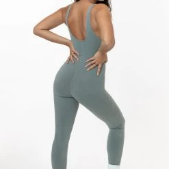 Los Angeles Apparel 83025GD - Garment Dye Cotton Spandex Tank Unitard Women's