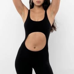 Los Angeles Apparel Women's 8303GD - Garment Dye Cutout Biketard