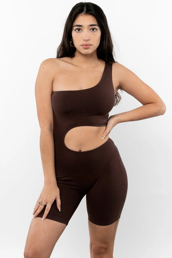 Los Angeles Apparel 83047GD - Garment Dye Asymmetrical Biketard 6 Los Angeles Apparel 83047GD - Garment Dye Asymmetrical Biketard