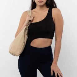 Los Angeles Apparel 83047GD - Garment Dye Asymmetrical Biketard