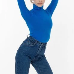 Los Angeles Apparel 8306 - Cotton Spandex Turtleneck 20 Los Angeles Apparel 8306 - Cotton Spandex Turtleneck