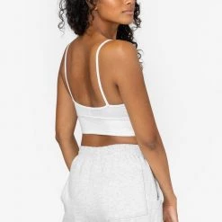 Los Angeles Apparel Women's 83076GD - Crossover Wrap Crop Top