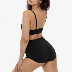 Los Angeles Apparel 8314GD - Garment Dye Dolphin Hem Hot Short Women's