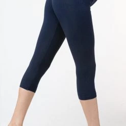 Los Angeles Apparel 83216GD - Garment Dye Cropped Legging Women's