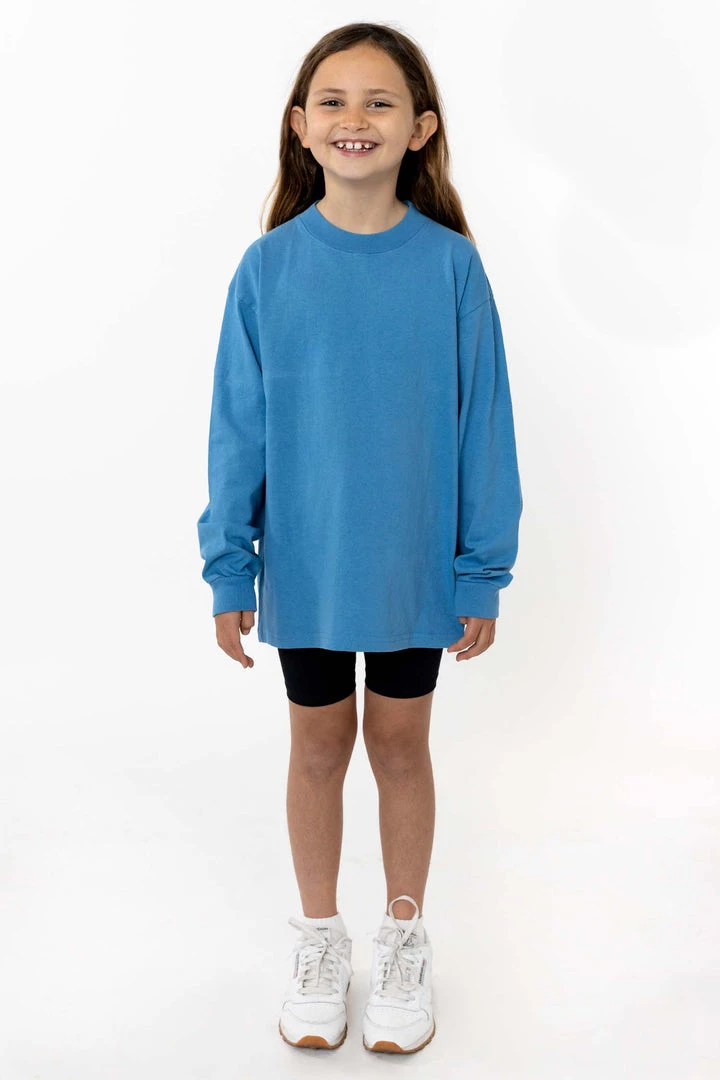 Los Angeles Apparel Kid's 8182 - Kids Cotton Spandex Bike Shorts 6 Los Angeles Apparel Kid's 8182 - Kids Cotton Spandex Bike Shorts