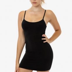 Los Angeles Apparel Women's 83601GD - Garment Dye Spaghetti Mini Dress 33 Los Angeles Apparel Women's 83601GD - Garment Dye Spaghetti Mini Dress