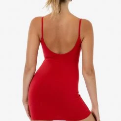 Los Angeles Apparel Women's 83601GD - Garment Dye Spaghetti Mini Dress 29 Los Angeles Apparel Women's 83601GD - Garment Dye Spaghetti Mini Dress