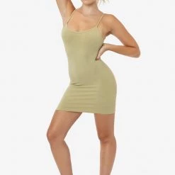 Los Angeles Apparel Women's 83601GD - Garment Dye Spaghetti Mini Dress 23 Los Angeles Apparel Women's 83601GD - Garment Dye Spaghetti Mini Dress