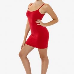 Los Angeles Apparel Women's 83601GD - Garment Dye Spaghetti Mini Dress 30 Los Angeles Apparel Women's 83601GD - Garment Dye Spaghetti Mini Dress