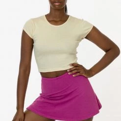 Los Angeles Apparel Women's 8381GD - Garment Dye Cheer Skort