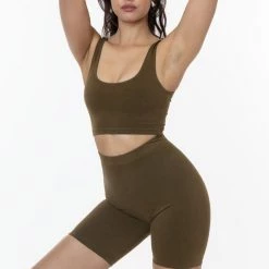 Los Angeles Apparel 8382GD - Garment Dye Bike Shorts Women's