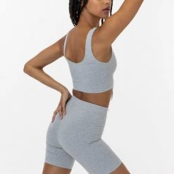 Los Angeles Apparel 8382 - Cotton Spandex Bike Shorts Women's