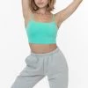 Los Angeles Apparel 8396 - Spaghetti Crop Top
