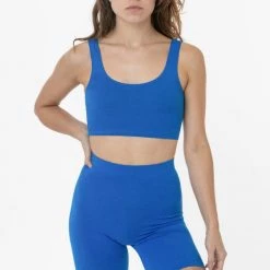 Los Angeles Apparel Women's 8383 - Cotton Spandex Tank Crop Top