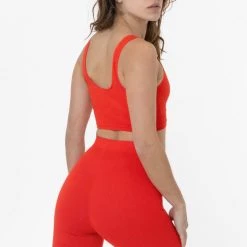 Los Angeles Apparel 8382 - Cotton Spandex Bike Shorts Women's