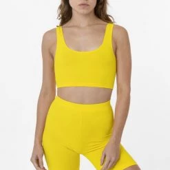 Los Angeles Apparel Women's 8383 - Cotton Spandex Tank Crop Top