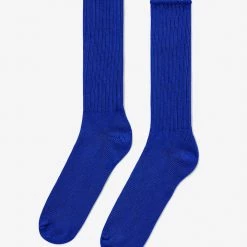 Los Angeles Apparel RIBCSOCK - Flat Knit Rib Crew Sock Women's