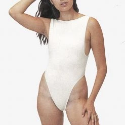 Los Angeles Apparel B303GD - Garment Dye Boatneck Dance Bodysuit