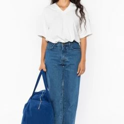 Los Angeles Apparel BD03 - Bull Denim Weekender Bag Women's