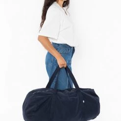 Los Angeles Apparel Women's BD04 - Bull Denim Diagonal Strap Gym Bag 33 Los Angeles Apparel Women's BD04 - Bull Denim Diagonal Strap Gym Bag