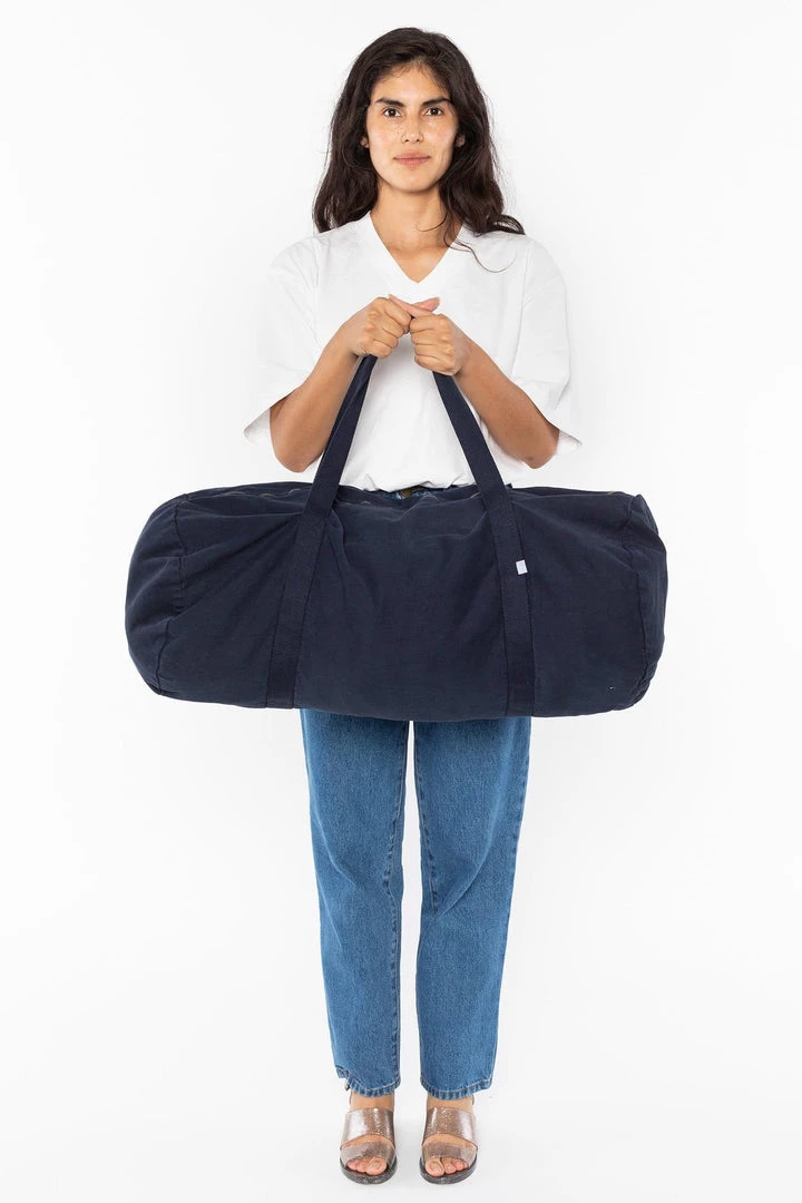 Los Angeles Apparel Women's BD04 - Bull Denim Diagonal Strap Gym Bag 8 Los Angeles Apparel Women's BD04 - Bull Denim Diagonal Strap Gym Bag