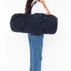 Los Angeles Apparel Women's BD04 - Bull Denim Diagonal Strap Gym Bag 34 Los Angeles Apparel Women's BD04 - Bull Denim Diagonal Strap Gym Bag