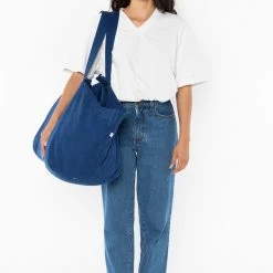 Los Angeles Apparel BD12 - Bull Denim Oversized Bag Women's