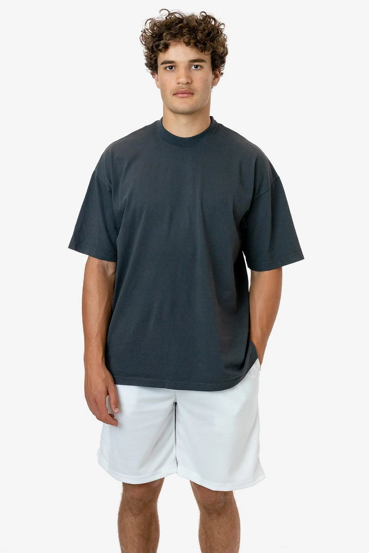 Los Angeles Apparel Men's BE443 - Birds Eye Mesh Long Short 2 Los Angeles Apparel Men's BE443 - Birds Eye Mesh Long Short