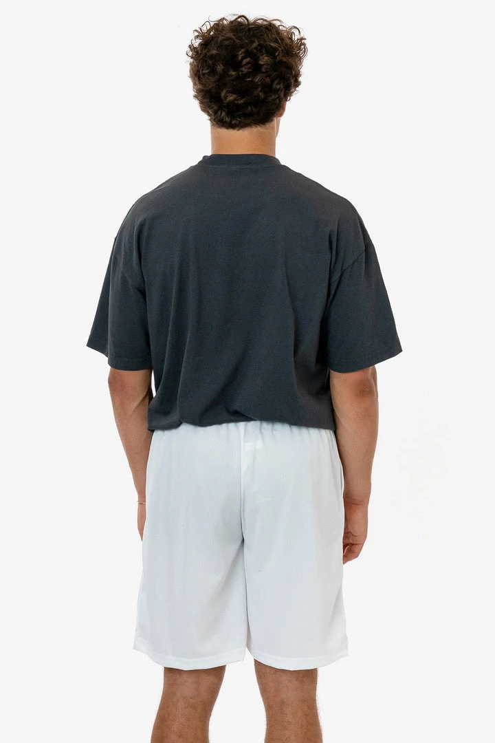 Los Angeles Apparel Men's BE443 - Birds Eye Mesh Long Short 7 Los Angeles Apparel Men's BE443 - Birds Eye Mesh Long Short