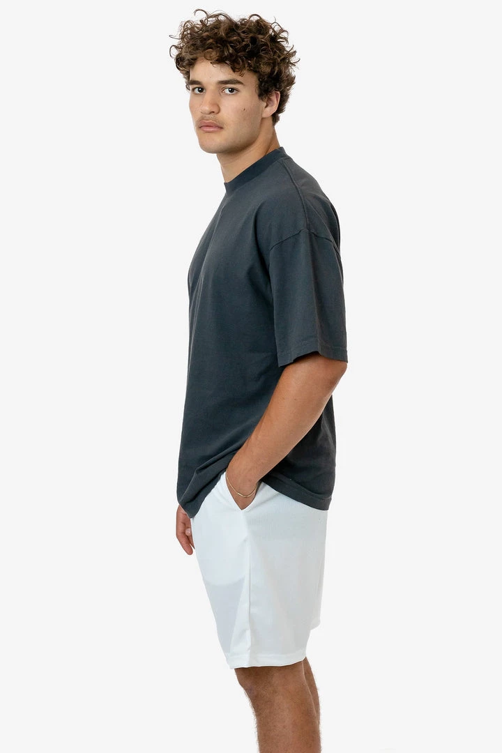 Los Angeles Apparel Men's BE443 - Birds Eye Mesh Long Short 3 Los Angeles Apparel Men's BE443 - Birds Eye Mesh Long Short