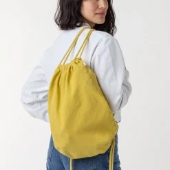 Los Angeles Apparel BD09 - Bull Denim Drawstring Backpack