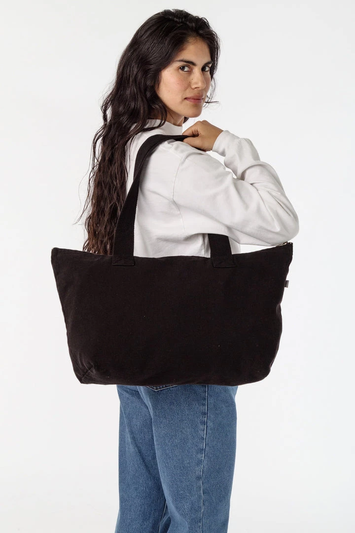 Los Angeles Apparel Women's BD06 - Carry All Zip Tote 6 Los Angeles Apparel Women's BD06 - Carry All Zip Tote