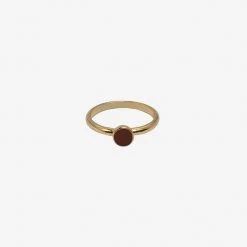 Los Angeles Apparel RNGBLCKU - 5mm Universal Enamel Ring