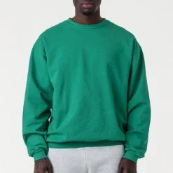 Los Angeles Apparel Men's MWT07GD - Long Sleeve Garment Dye French Terry Pullover