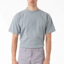 Los Angeles Apparel Men's 1405GD - Short Sleeve Garment Dye Mockneck T-Shirt 20 Los Angeles Apparel Men's 1405GD - Short Sleeve Garment Dye Mockneck T-Shirt