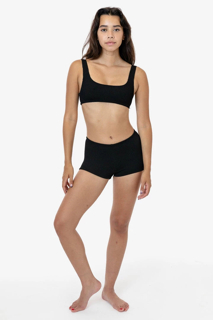 Los Angeles Apparel Women's RPC3030 - Crinkle Hot Shorts 14 Los Angeles Apparel Women's RPC3030 - Crinkle Hot Shorts