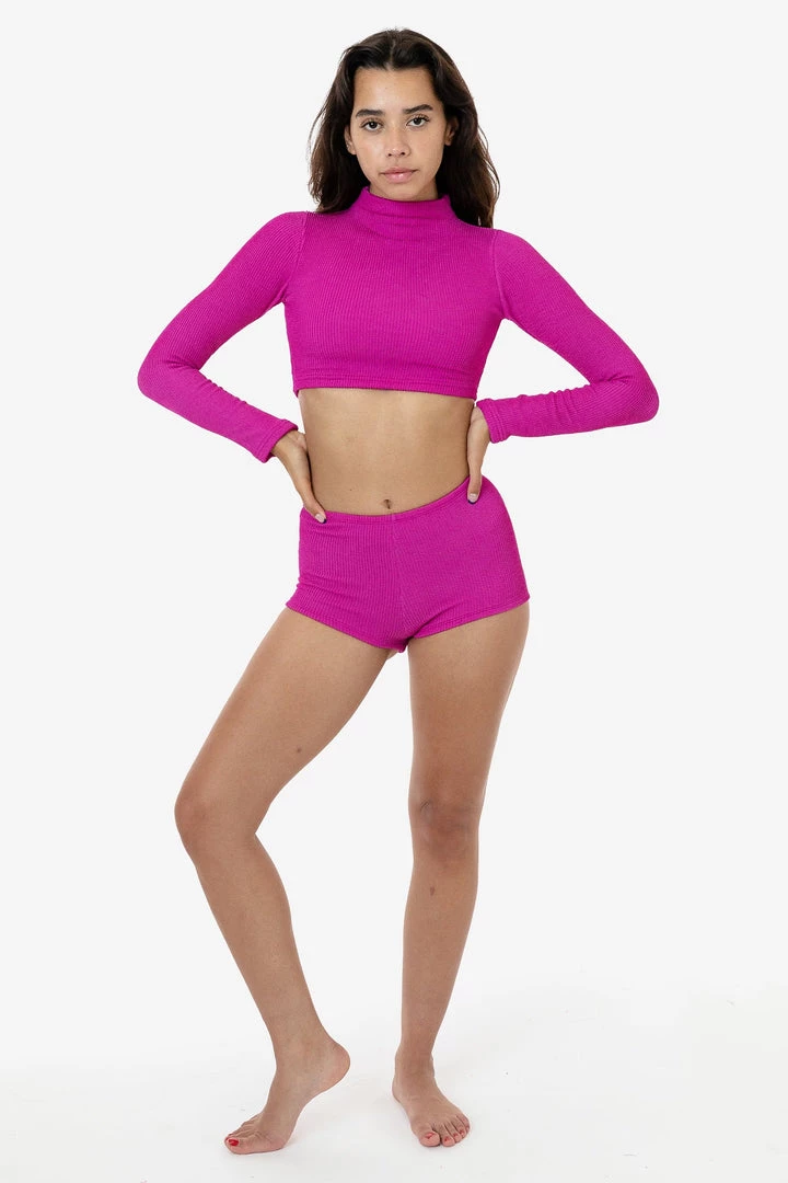 Los Angeles Apparel Women's RPC3030 - Crinkle Hot Shorts 12 Los Angeles Apparel Women's RPC3030 - Crinkle Hot Shorts