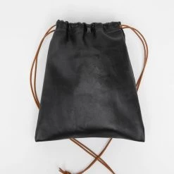 Los Angeles Apparel Women's CWLTR002 - Cowhide Drawstring Bag