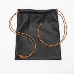 Los Angeles Apparel Women's CWLTR002 - Cowhide Drawstring Bag