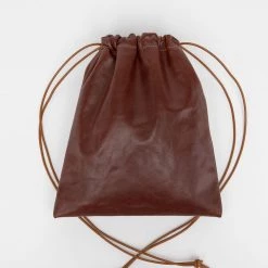 Los Angeles Apparel Women's CWLTR002 - Cowhide Drawstring Bag