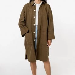 Los Angeles Apparel RCT312GD - Mid Length Lab Coat