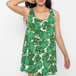 Los Angeles Apparel RPCH03 - Chiffon A-Line Mini Dress Women's