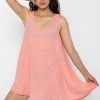 Los Angeles Apparel RPCH03 - Chiffon A-Line Mini Dress Women's