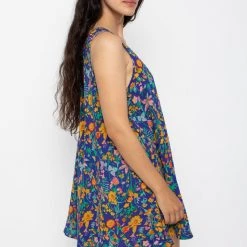 Los Angeles Apparel RPCH03 - Chiffon A-Line Mini Dress Women's