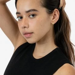 Los Angeles Apparel EARHOOPXS - Mini Hoop Earrings