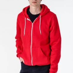 Los Angeles Apparel F97 - Flex Fleece Zip Up Hoodie Men's